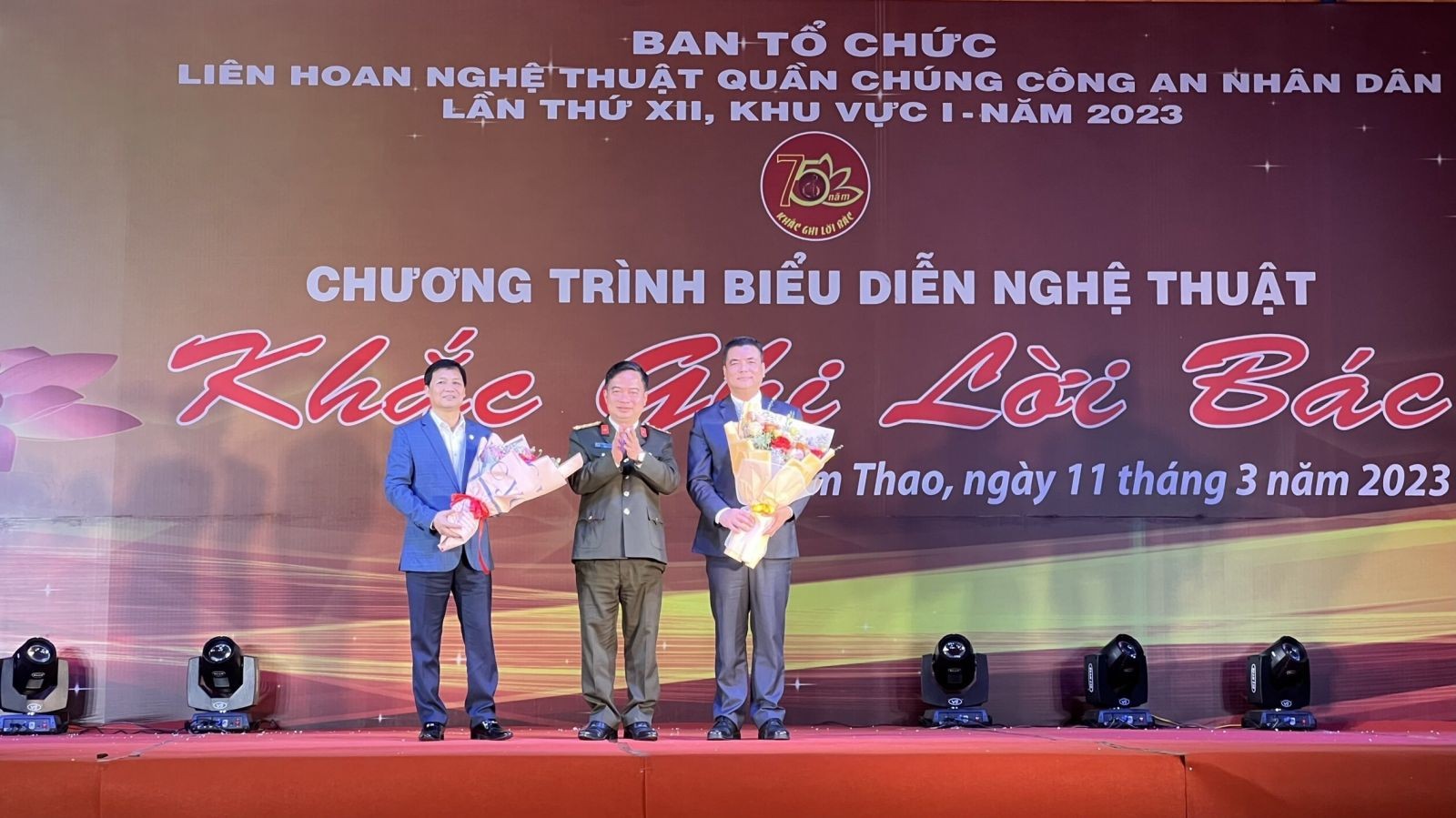 Supe Lâm Thao đồng hành cùng Liên hoan nghệ thuật quần chúng Công an Nhân dân lần thứ XII