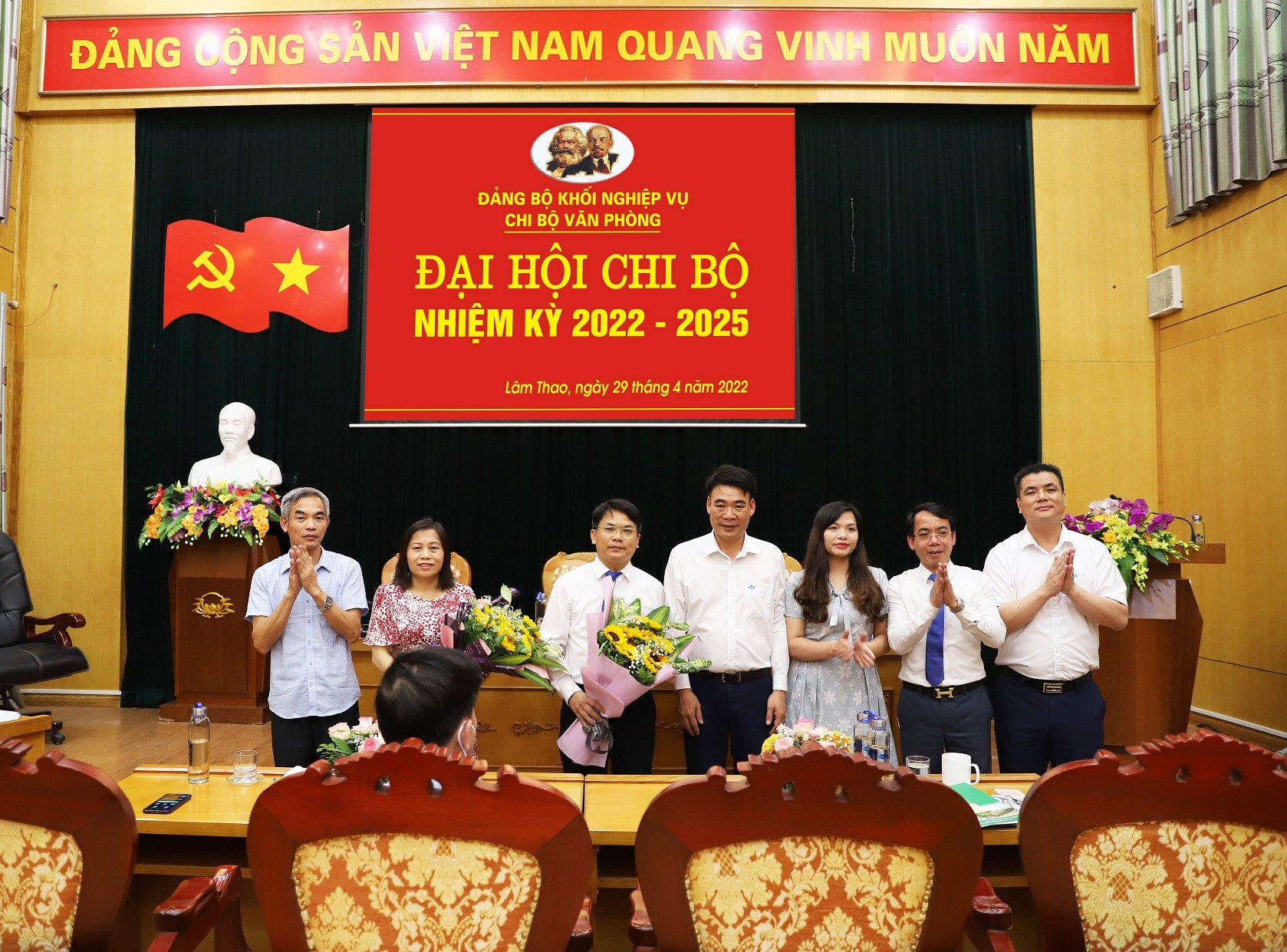 Đảng bộ Công ty CP Supe PP&HC Lâm Thao: 58 Chi bộ trực thuộc Đảng ủy cơ sở hoàn thành tổ chức Đại hội, nhiệm kỳ 2022-2025