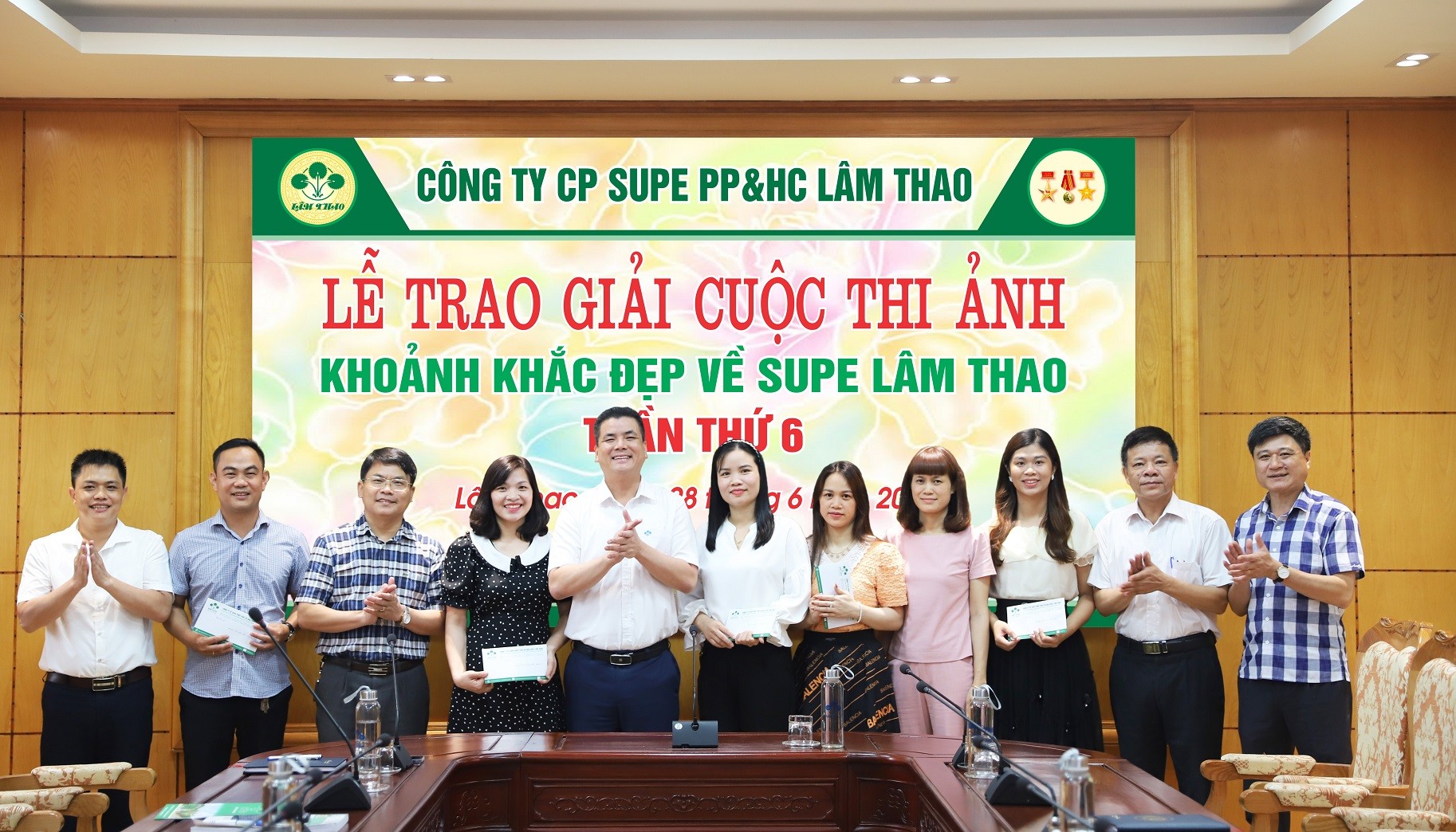 Trao giải tuần thứ sáu (tuần cuối) cuộc thi ảnh: "Khoảnh khắc đẹp về Supe Lâm Thao", năm 2022