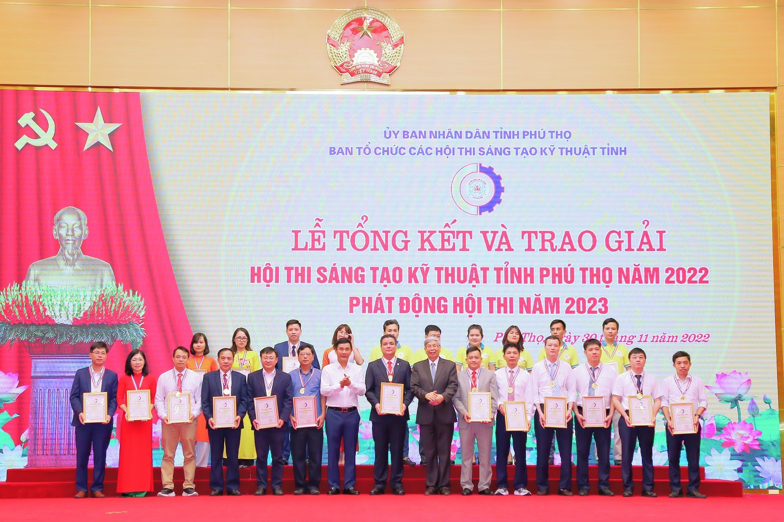 Supe Lâm Thao đạt Giải Nhất và Giải Khuyến Khích “Hội thi sáng tạo kỹ thuật tỉnh Phú Thọ năm 2022”