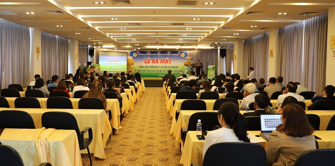 Supe Lâm Thao ra mắt dòng sản phẩm phân bón mới NPK-S vi sinh và Hữu cơ khoáng vi sinh tại thị trường phía Nam