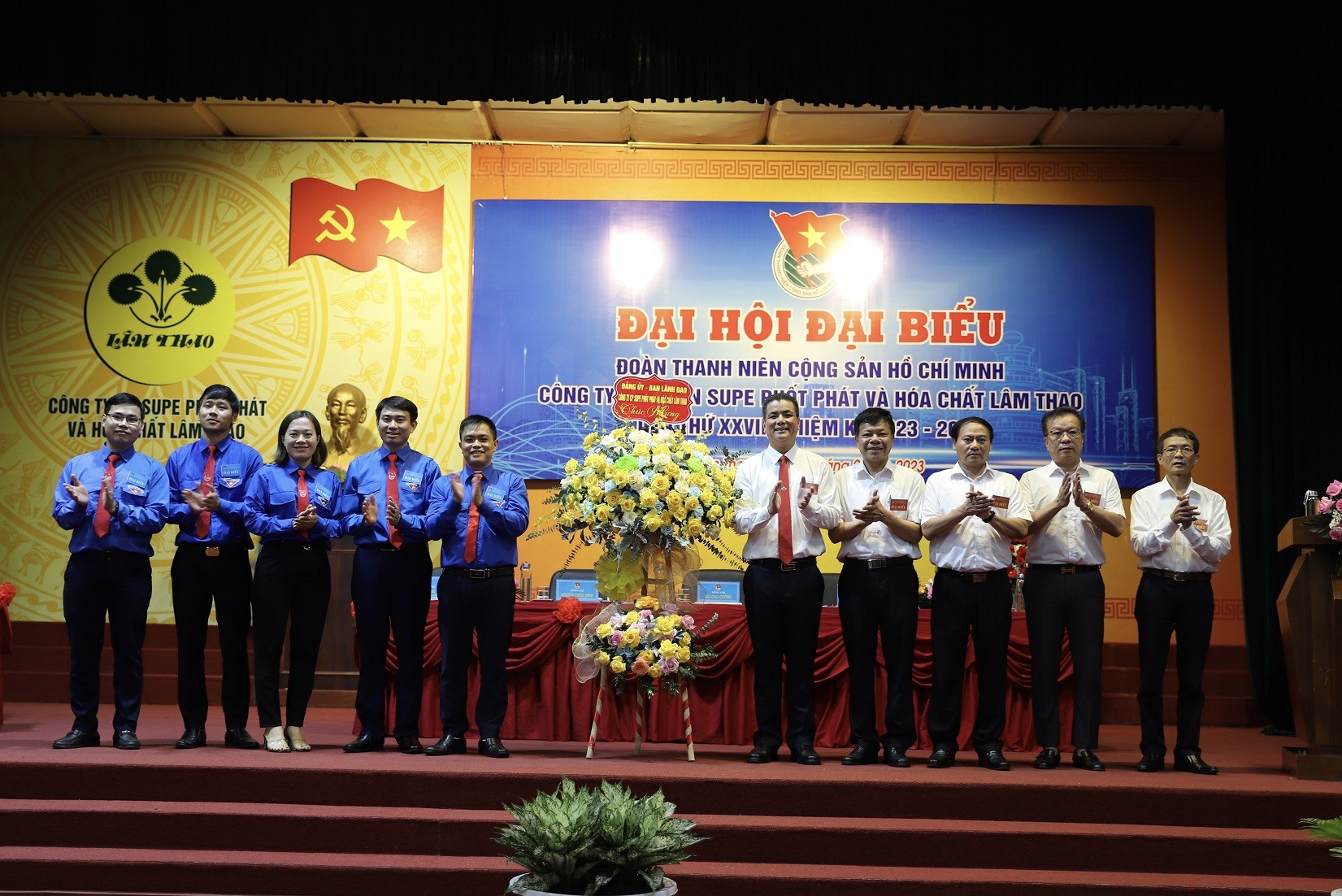 Đại hội đại biểu Đoàn Thanh niên Công ty CP Supe PP&HC Lâm Thao lần thứ XXVII, nhiệm kỳ 2023 - 2027
