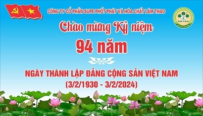 Chào mừng kỷ niệm 94 năm Ngày thành lập Đảng cộng sản Việt Nam (03/02/1930-03/02/2024)