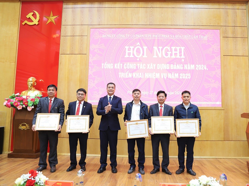 ĐẢNG BỘ SUPE LÂM THAO TỔNG KẾT CÔNG TÁC NĂM 2024, TRIỂN KHAI NHIỆM VỤ NĂM 2025