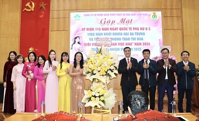 GẶP MẶT KỶ NIỆM 115 NĂM NGÀY QUỐC TẾ PHỤ NỮ 8/3, 1985 NĂM KHỞI NGHĨA HAI BÀ TRƯNG VÀ TỔNG KẾT PHONG TRÀO THI ĐUA “GIỎI VIỆC NƯỚC, ĐẢM VIỆC NHÀ” NĂM 2024, TRIỂN KHAI NHIỆM VỤ NĂM 2025.