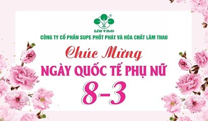 CHÚC MỪNG NGÀY QUỐC TẾ PHỤ NỮ (8/3)