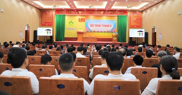 ĐỐI THOẠI THÁNG 5, CHIA SẺ CÙNG NGƯỜI LAO ĐỘNG