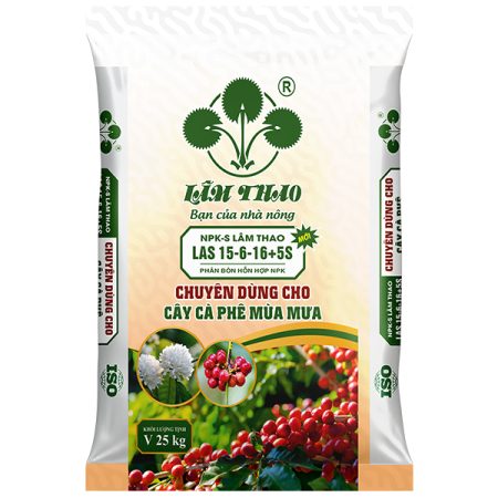 Phân bón NPK-S Lâm Thao-LAS 15-6-16+5S