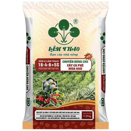 Phân bón NPK-S Lâm Thao 16-4-6+5S