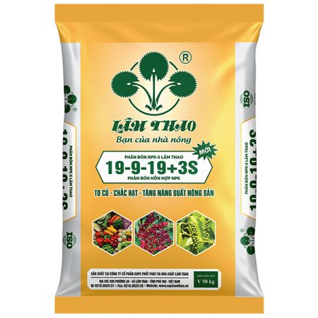 Phân bón NPK-S Lâm Thao 19-9-19+3S