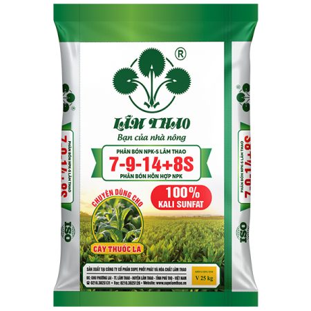 Phân bón NPK-S Lâm Thao 7-9-14+8S