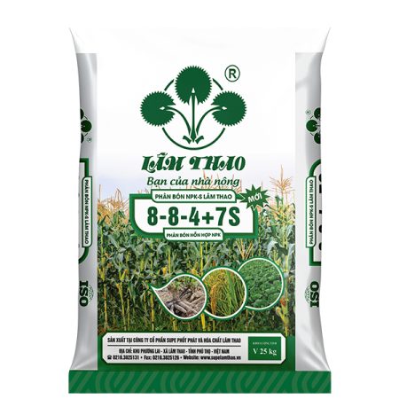 Phân bón NPK-S Lâm Thao 8-8-4+7S